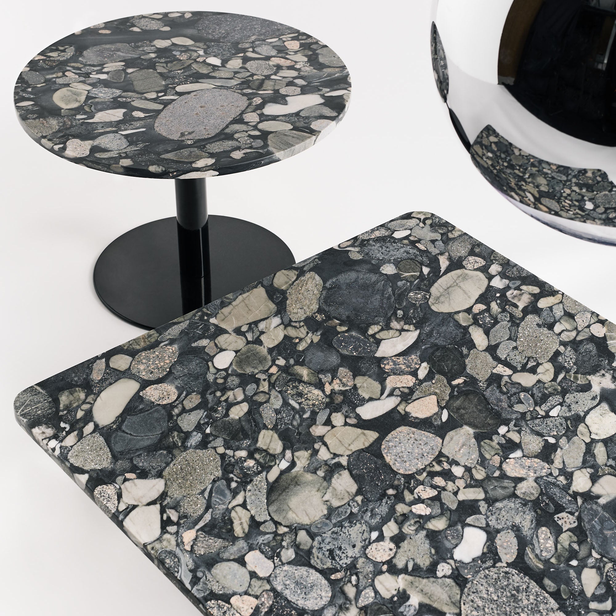 Stone Side Table: Square