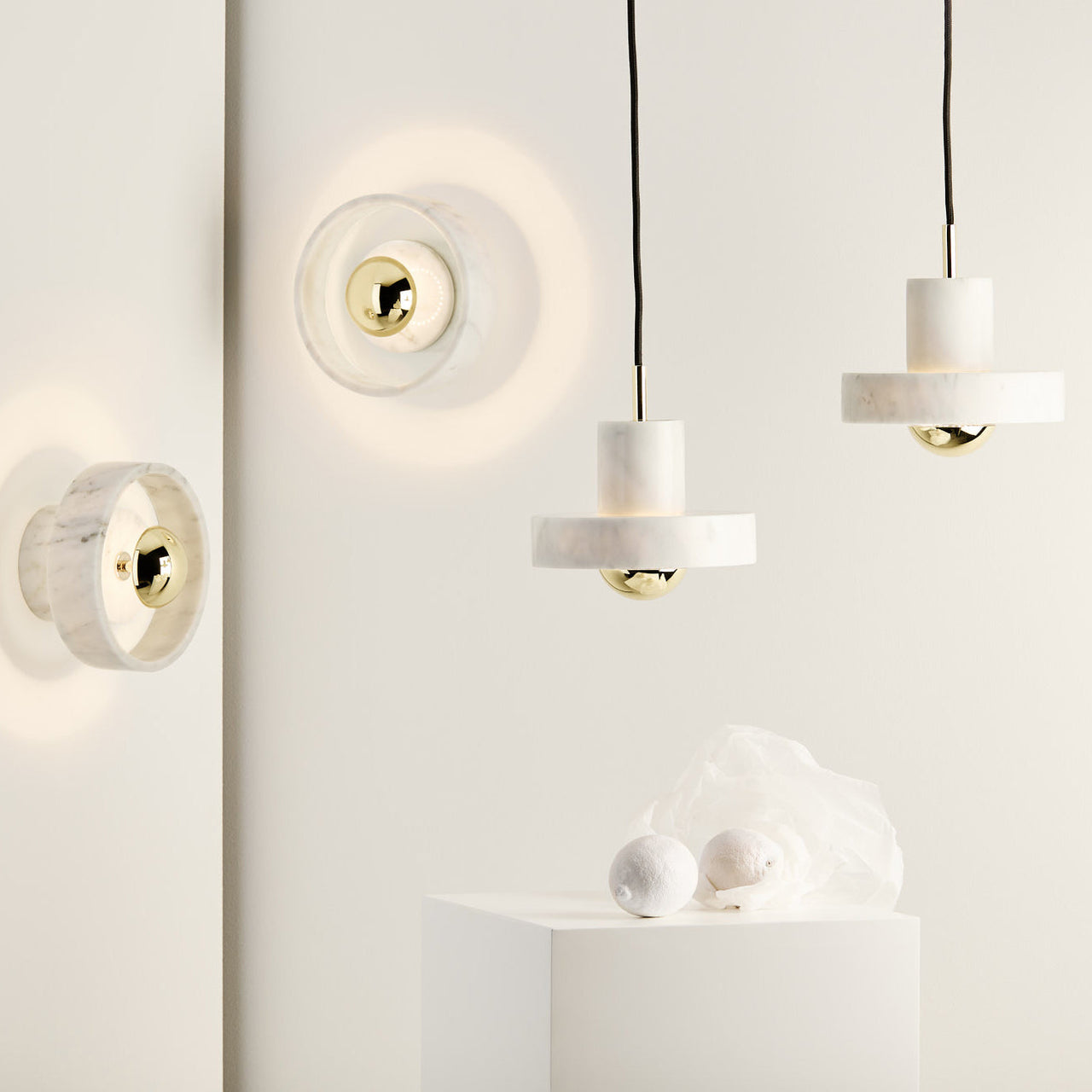 Stone Pendant Light