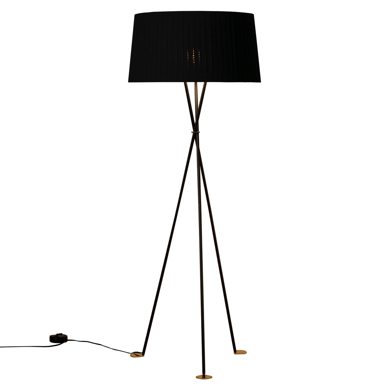 Trípode G5 Floor Lamp: Black
