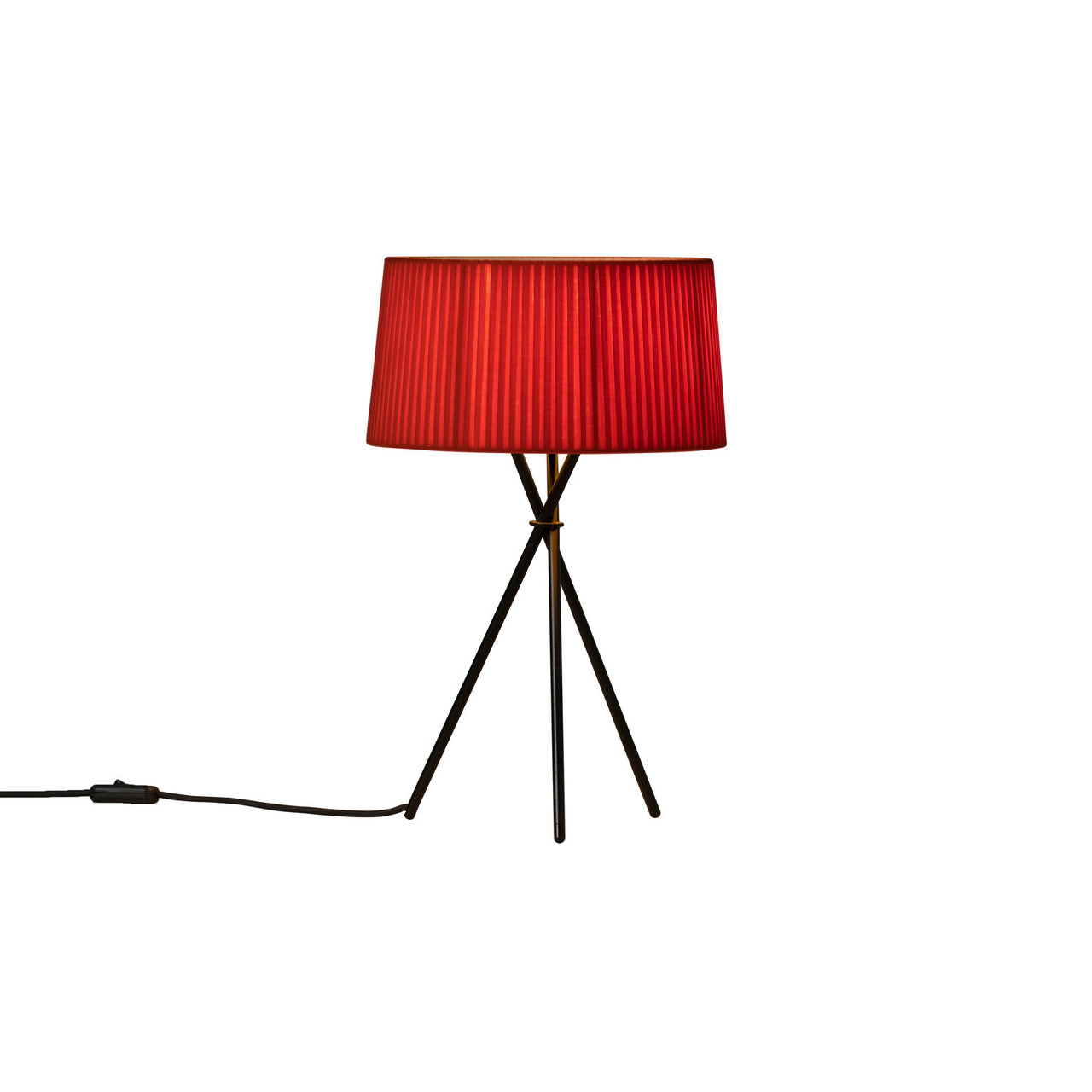 Trípode M3 Table Lamp: Red-Amber