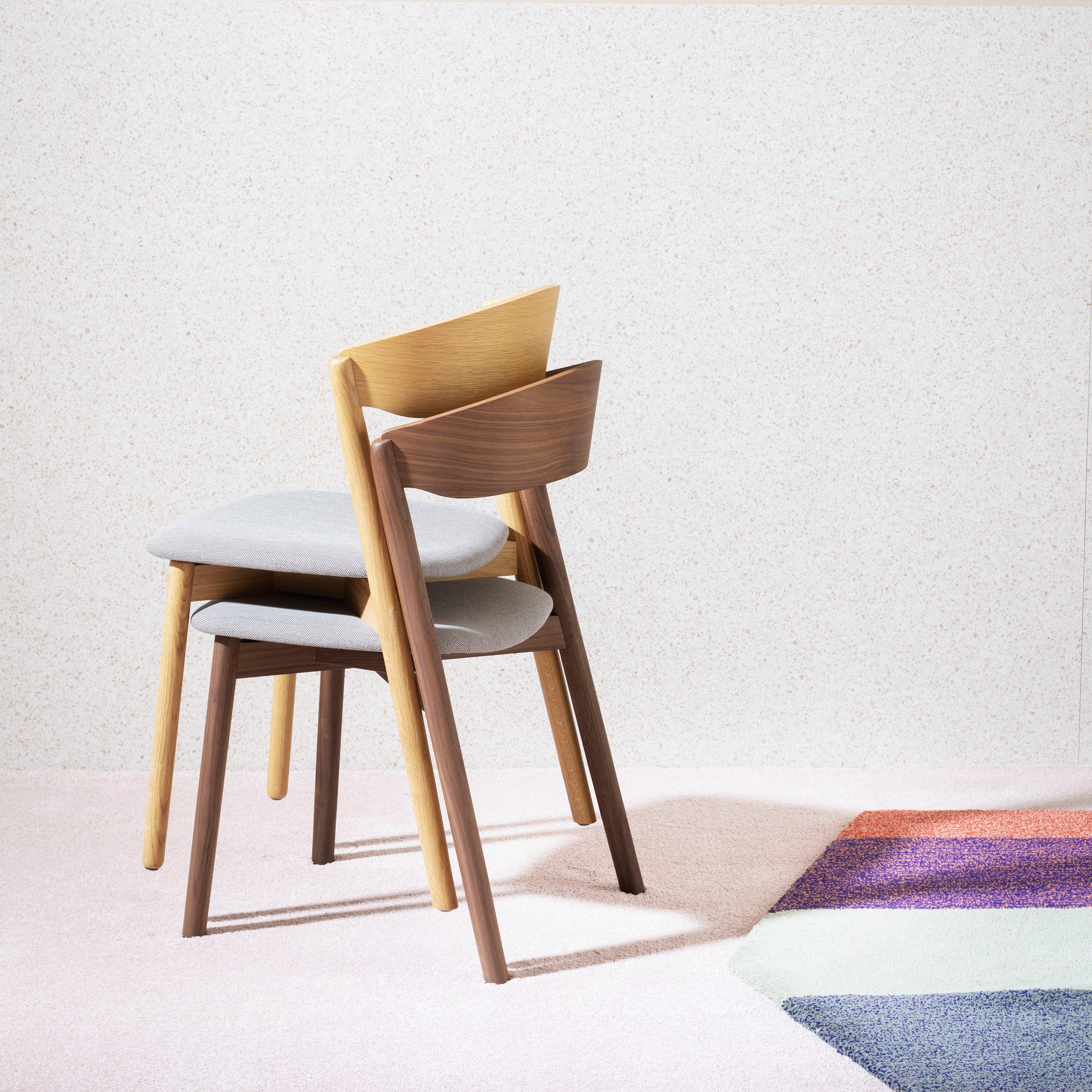 Tube Chair: Seat Upholstered
