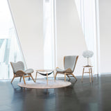 Eos Champagne Table Lamp: Quick Ship