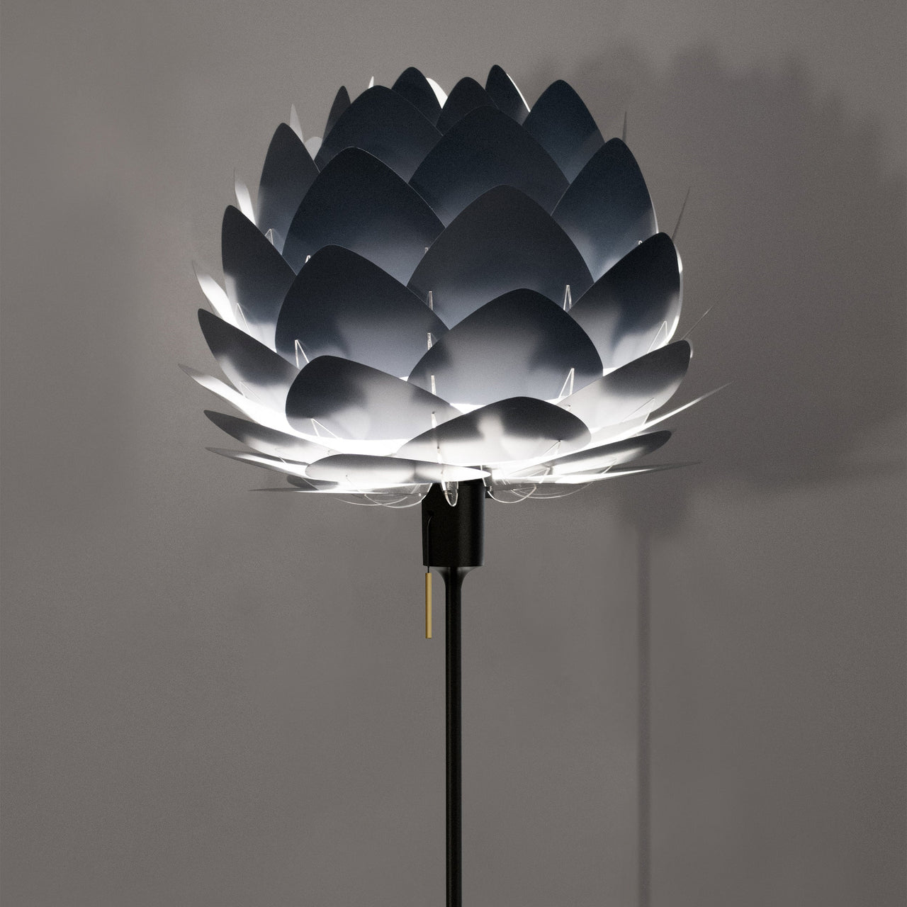 Aluvia Champagne Floor Lamp: Quick Ship