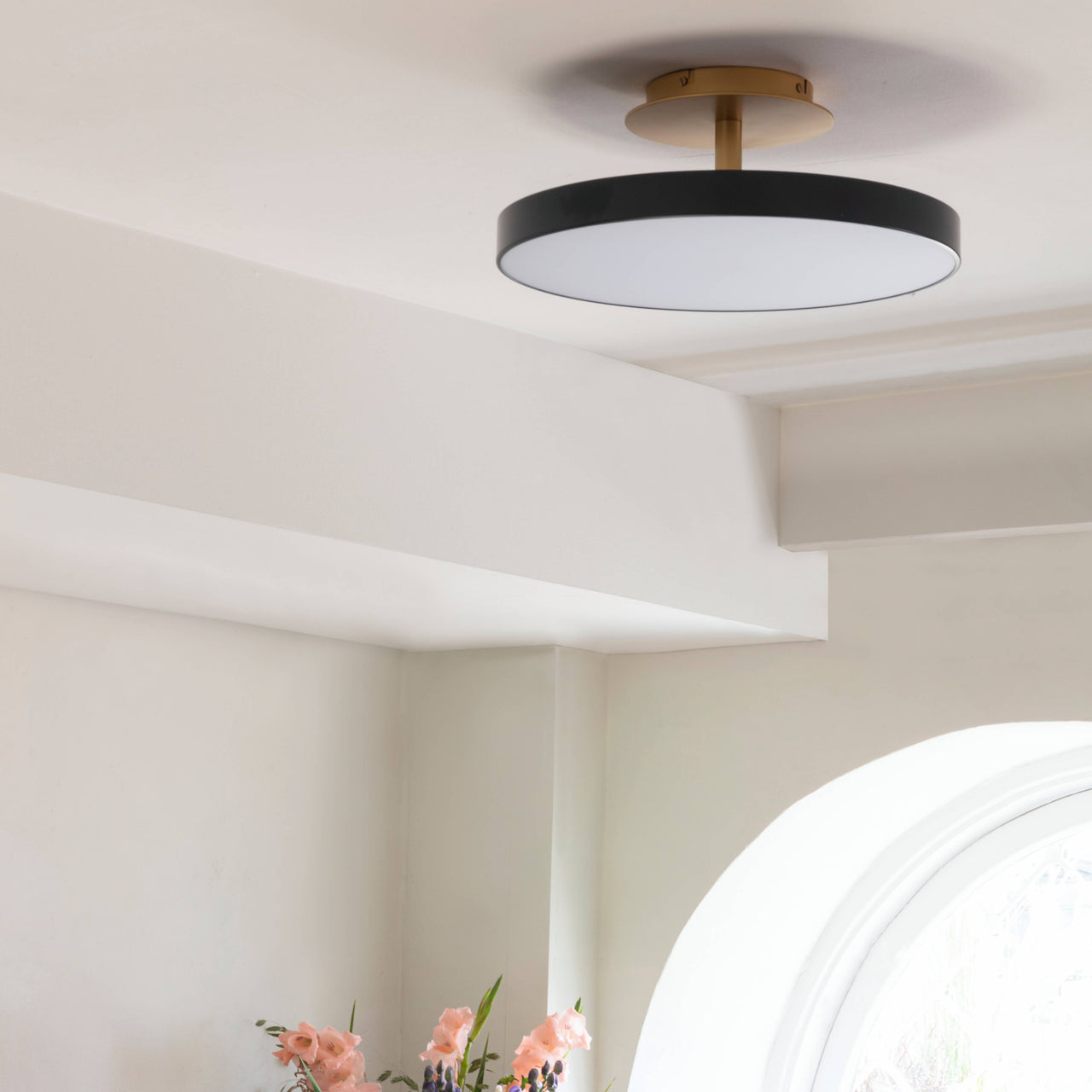 Asteria Up Ceiling Lamp: Quick Ship