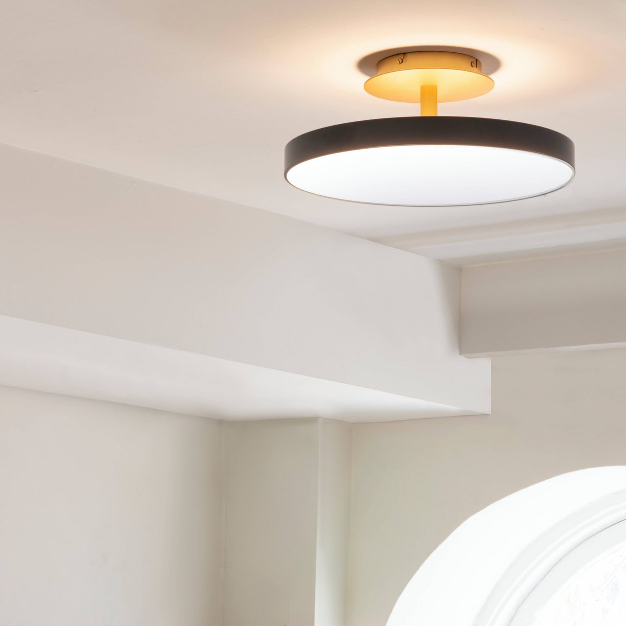 Asteria Up Ceiling Lamp: Quick Ship