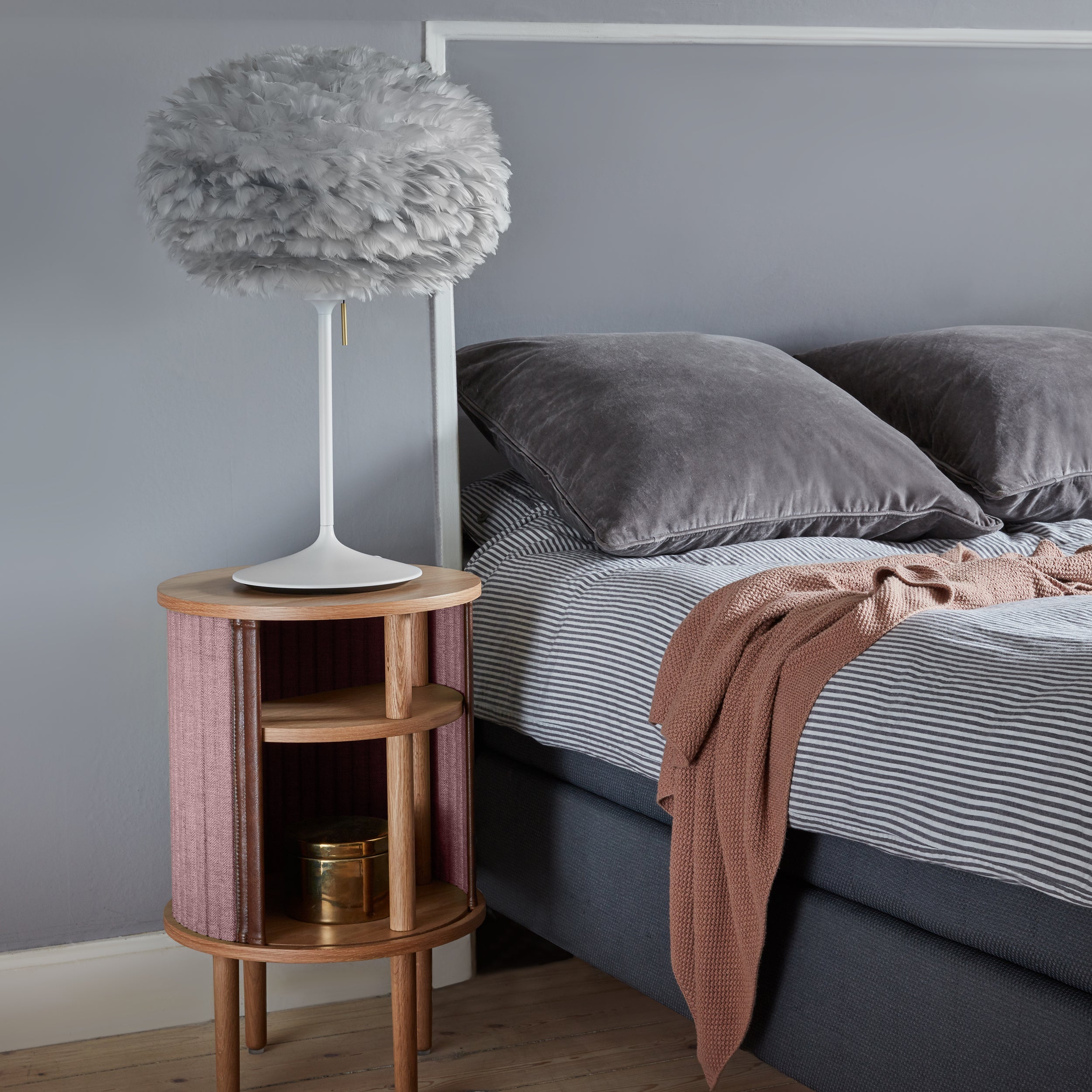 Eos Champagne Table Lamp: Quick Ship