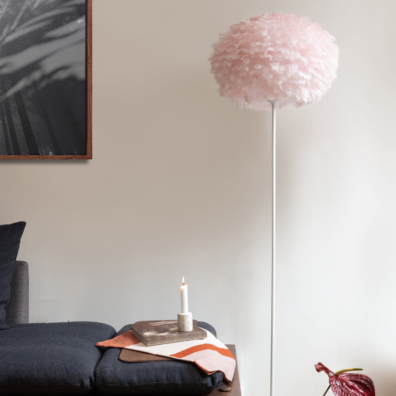 Eos Champagne Floor Lamp: Quick Ship