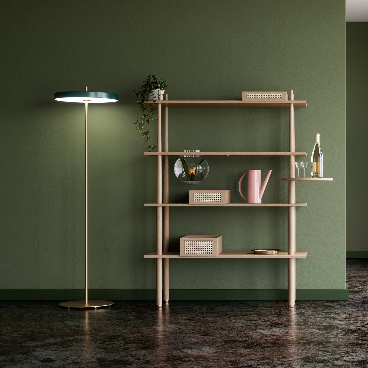 Asteria Floor Lamp: Quick Ship