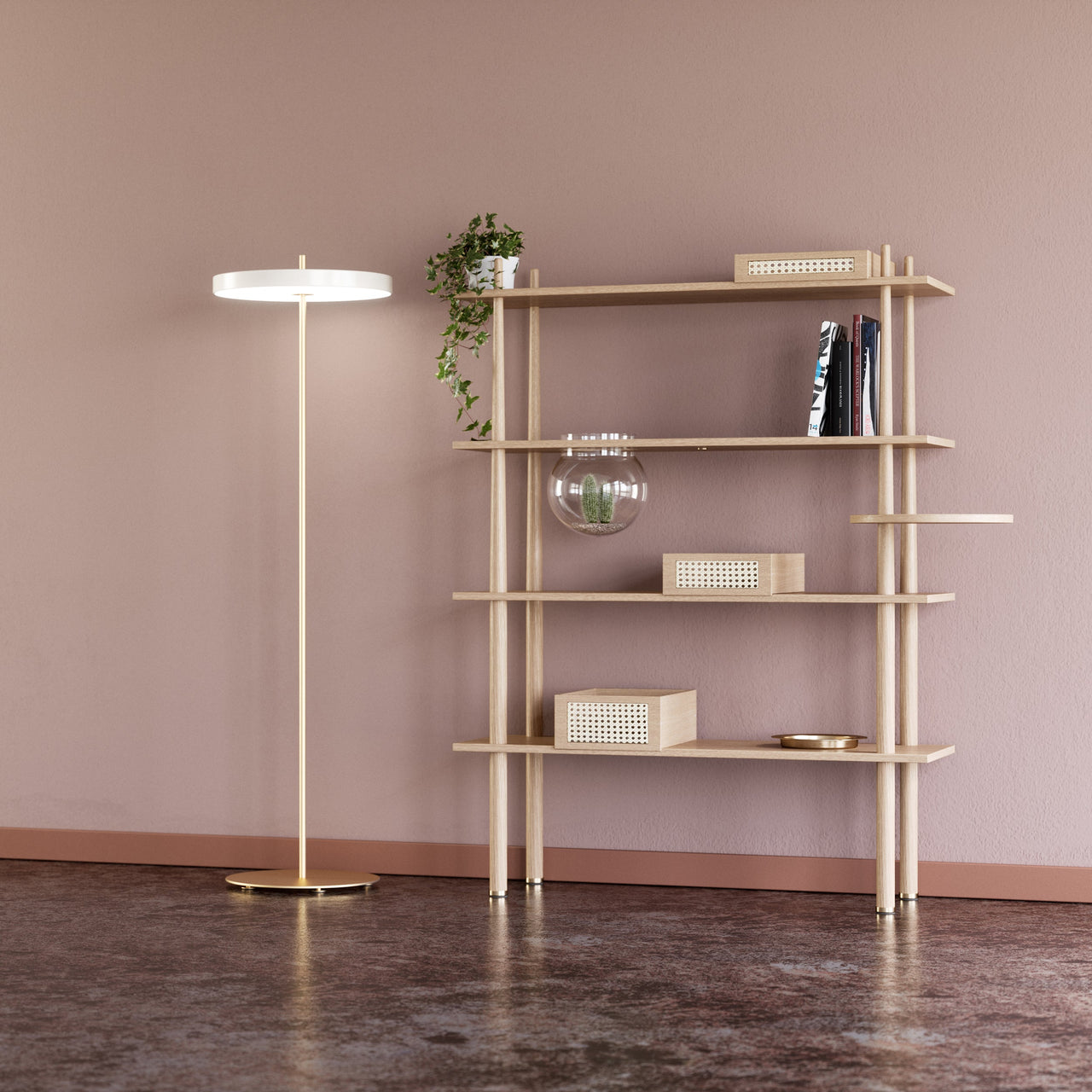 Asteria Floor Lamp: Quick Ship