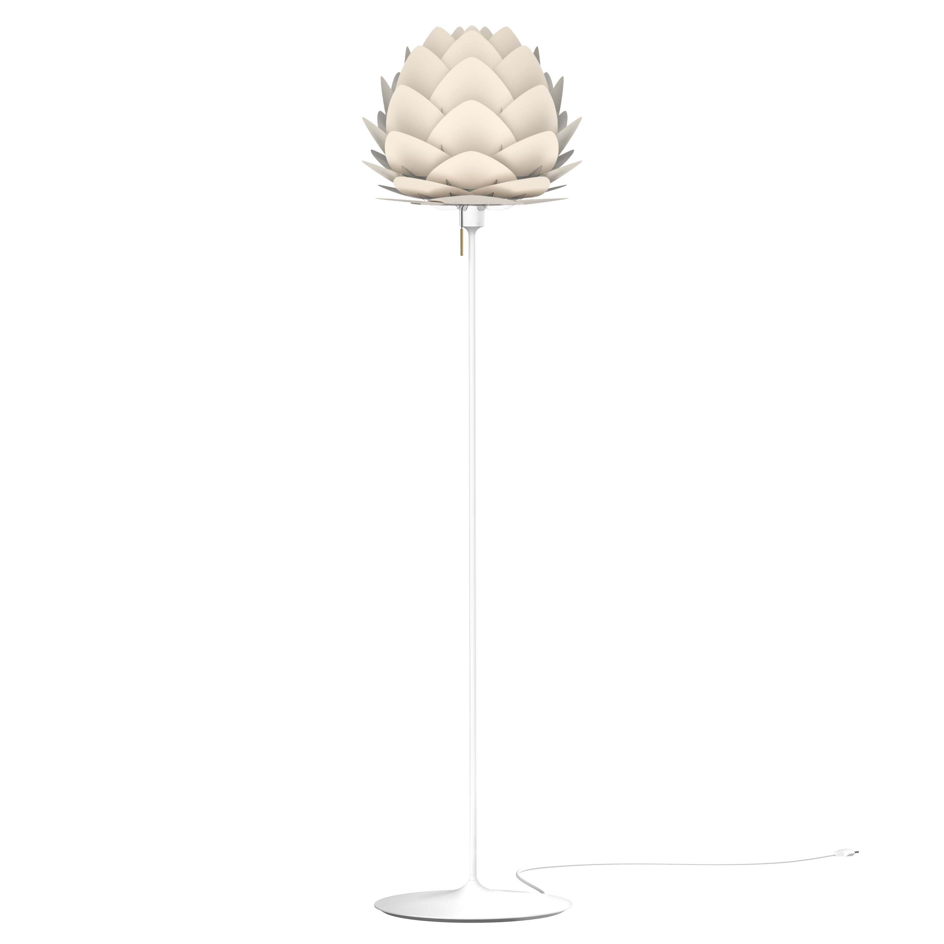 Aluvia Champagne Floor Lamp: Medium - 23.3