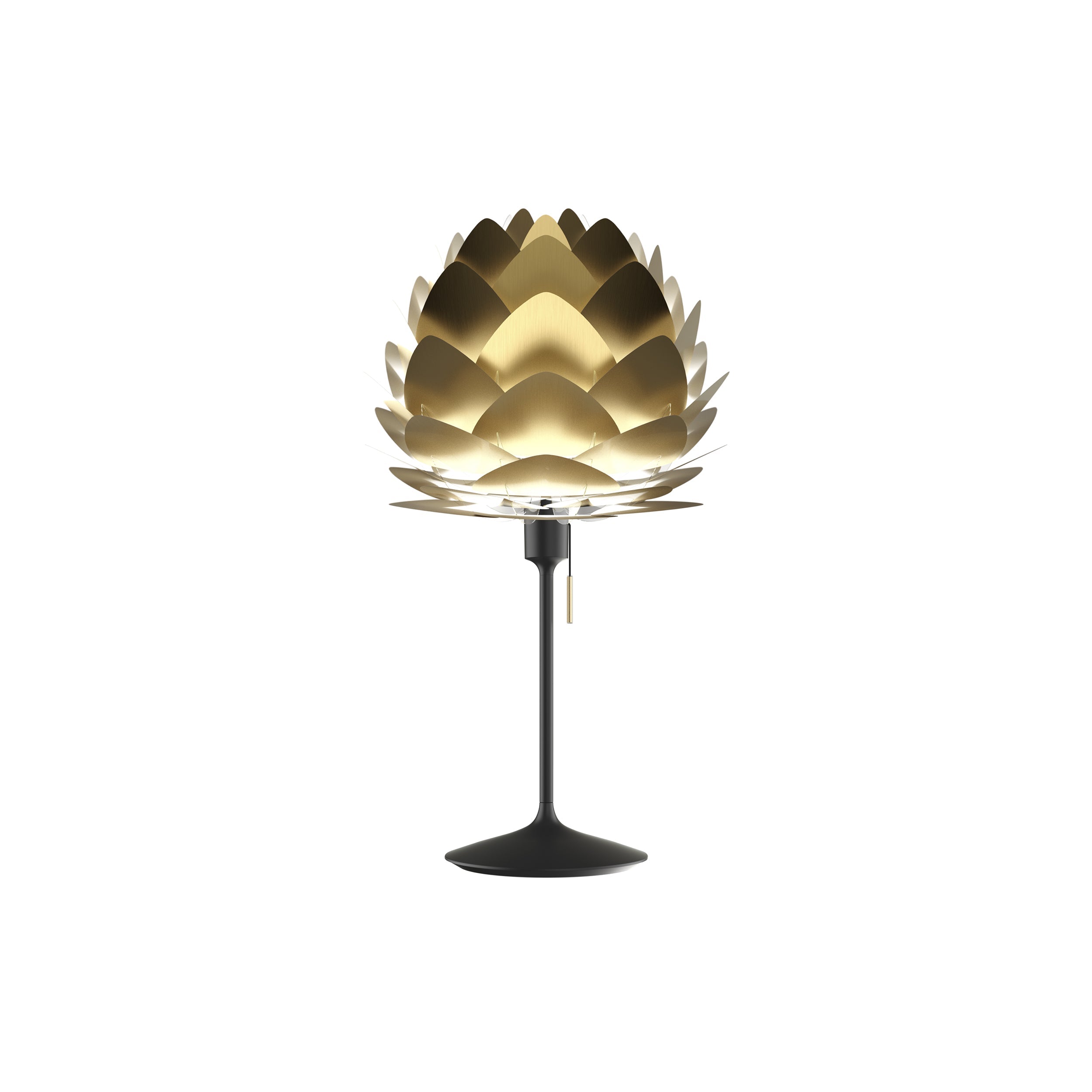 Aluvia Champagne Table Lamp: Mini - 15.8