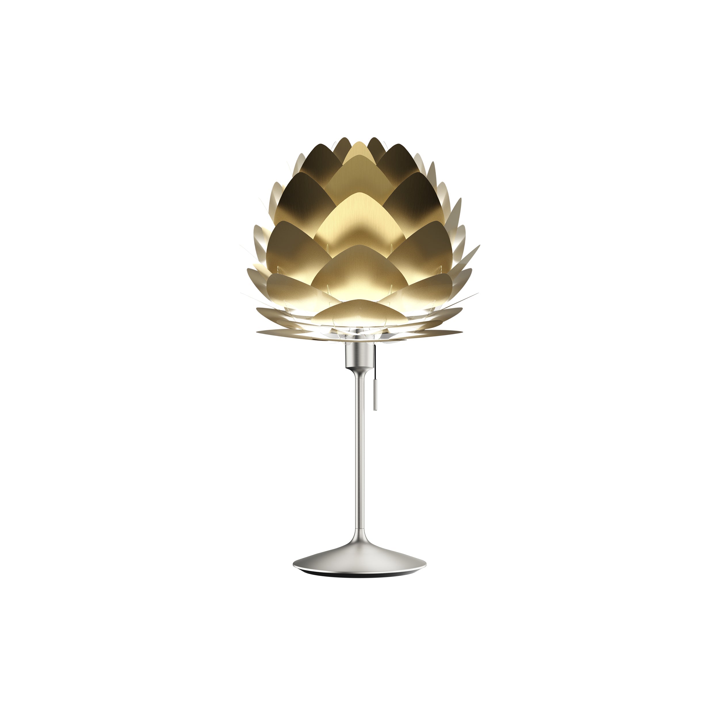 Aluvia Champagne Table Lamp: Mini - 15.8