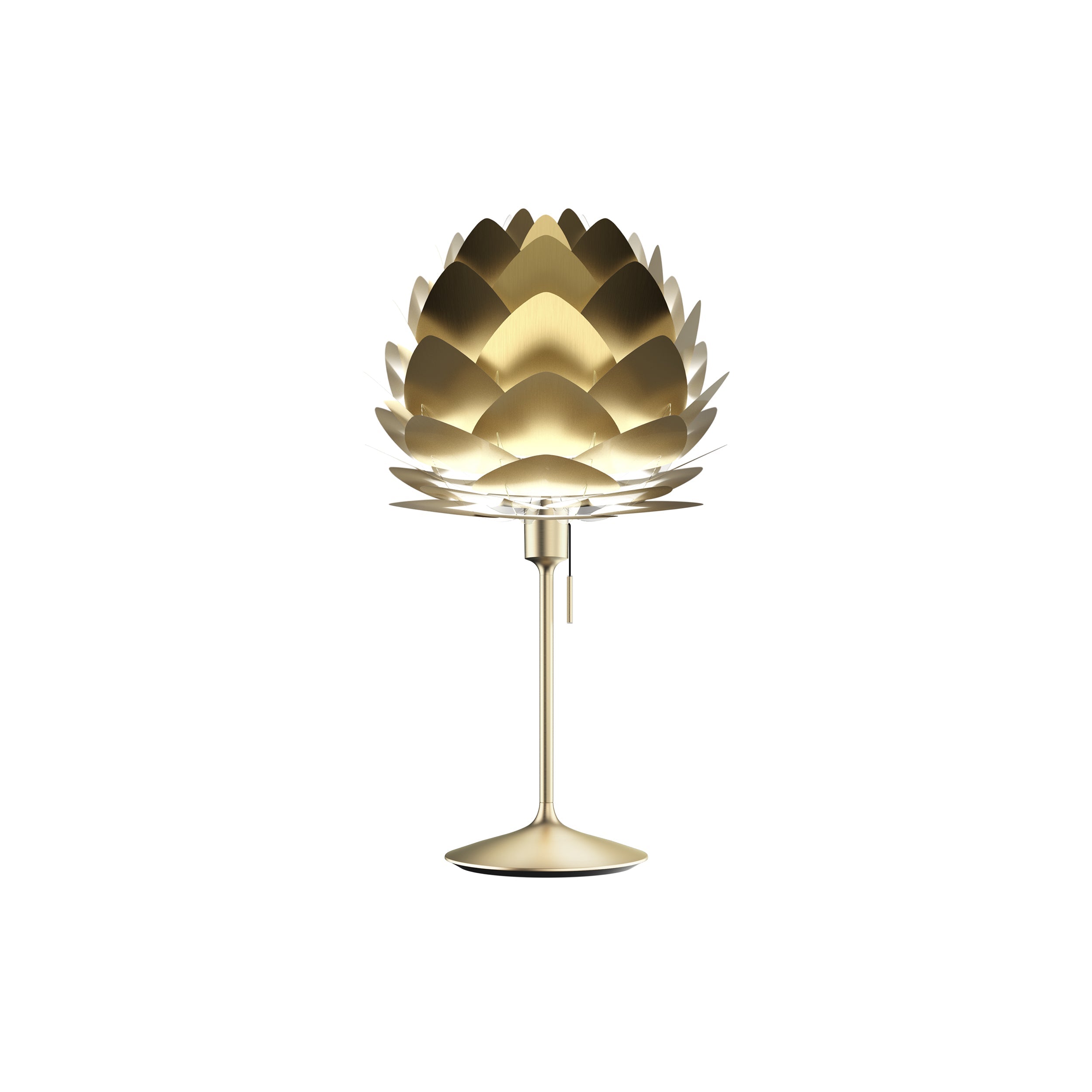 Aluvia Champagne Table Lamp: Mini - 15.8