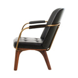 Utility Lounge Chair: Natural Walnut