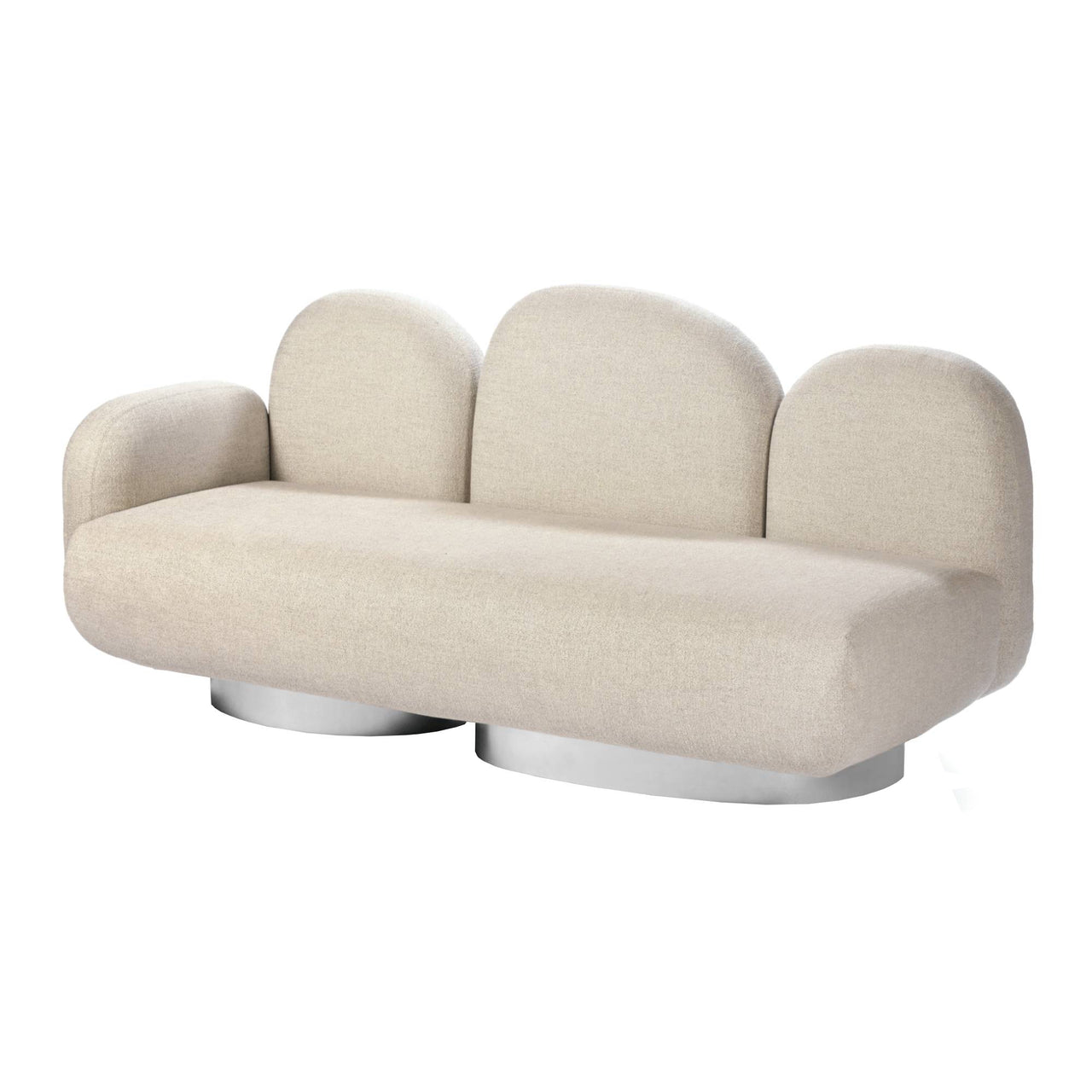 Assemble 2 Seat Sofa: Gijon Sand + With Left Arm