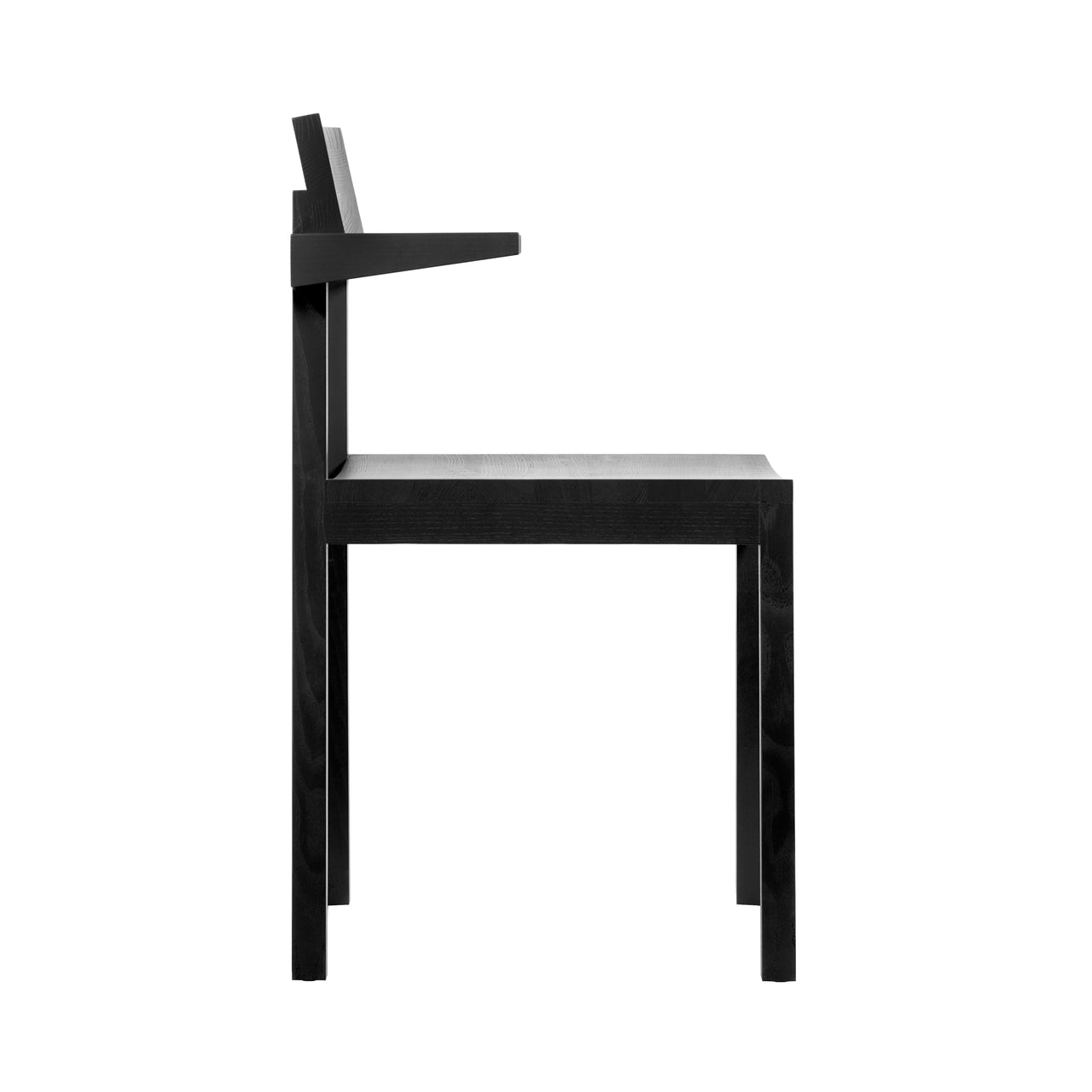 Silent Chair: With Arm + Coal