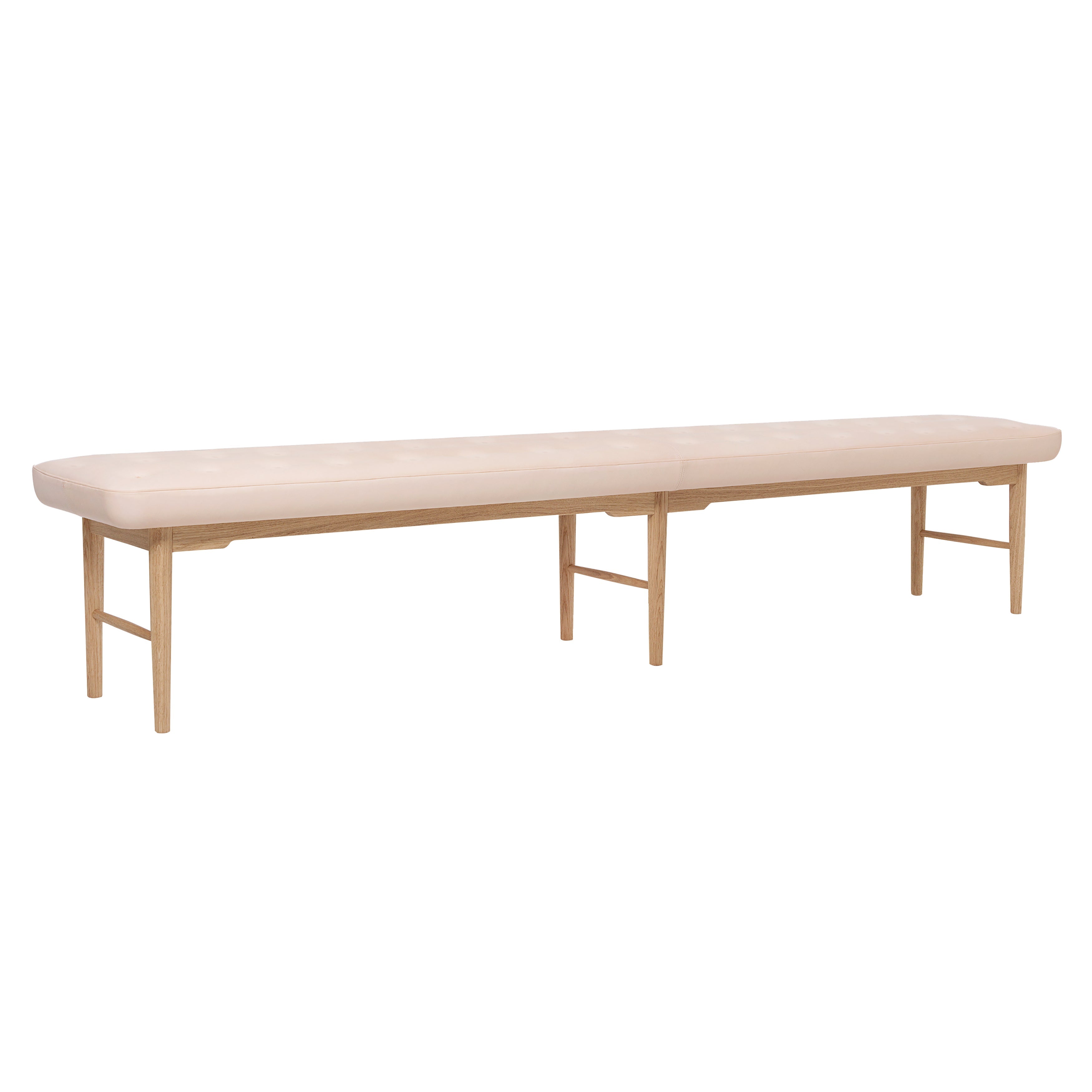 VLA75 Foyer Bench: Oiled Oak
