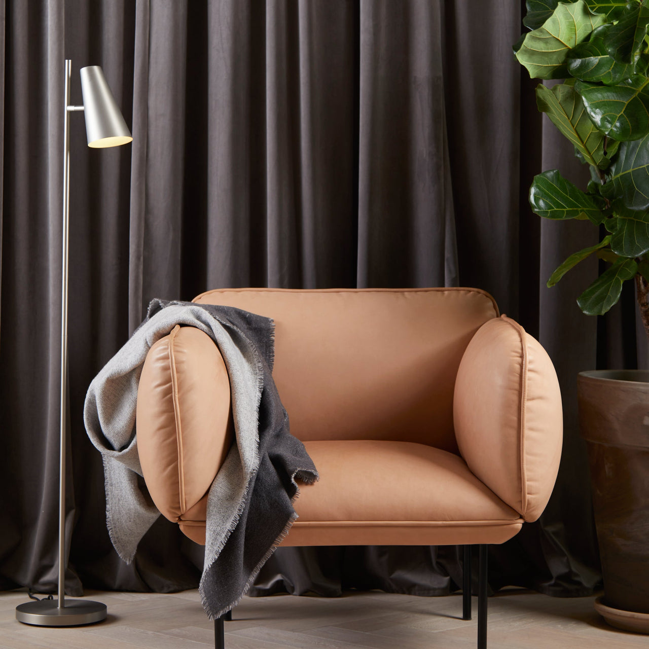 Cono Floor Lamp: Quick Ship