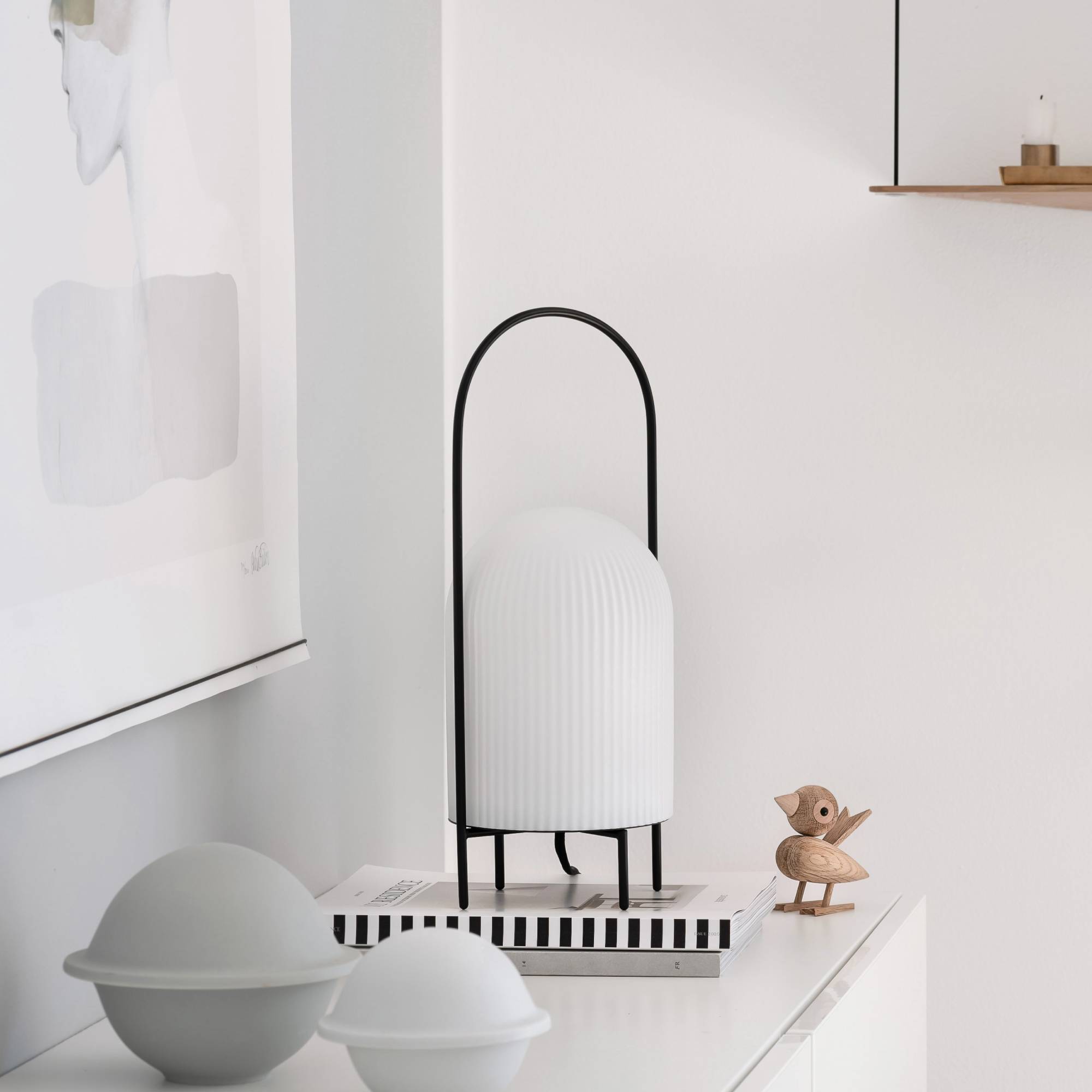 Ghost Table Lamp: Quick Ship