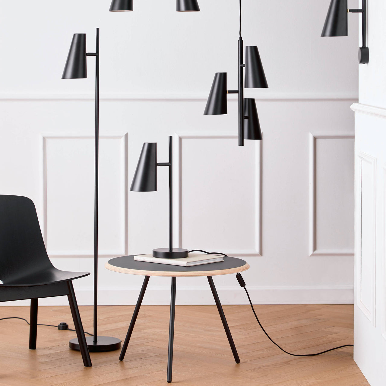 Cono Floor Lamp: Quick Ship