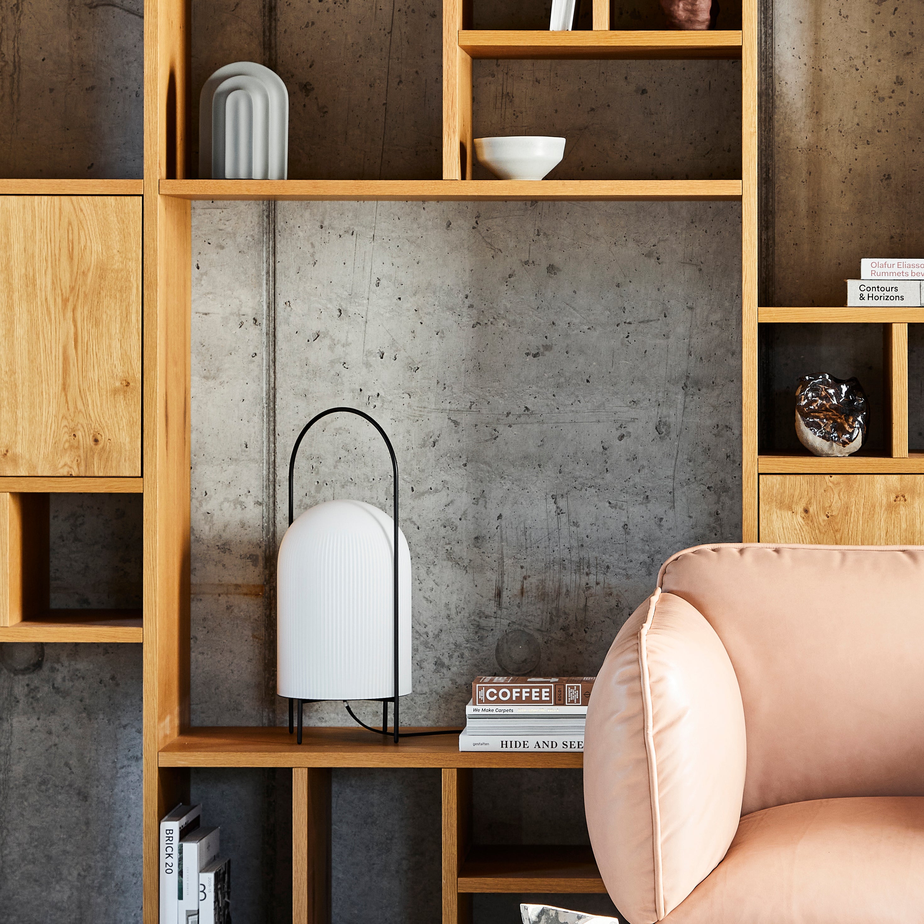 Ghost Table Lamp: Quick Ship