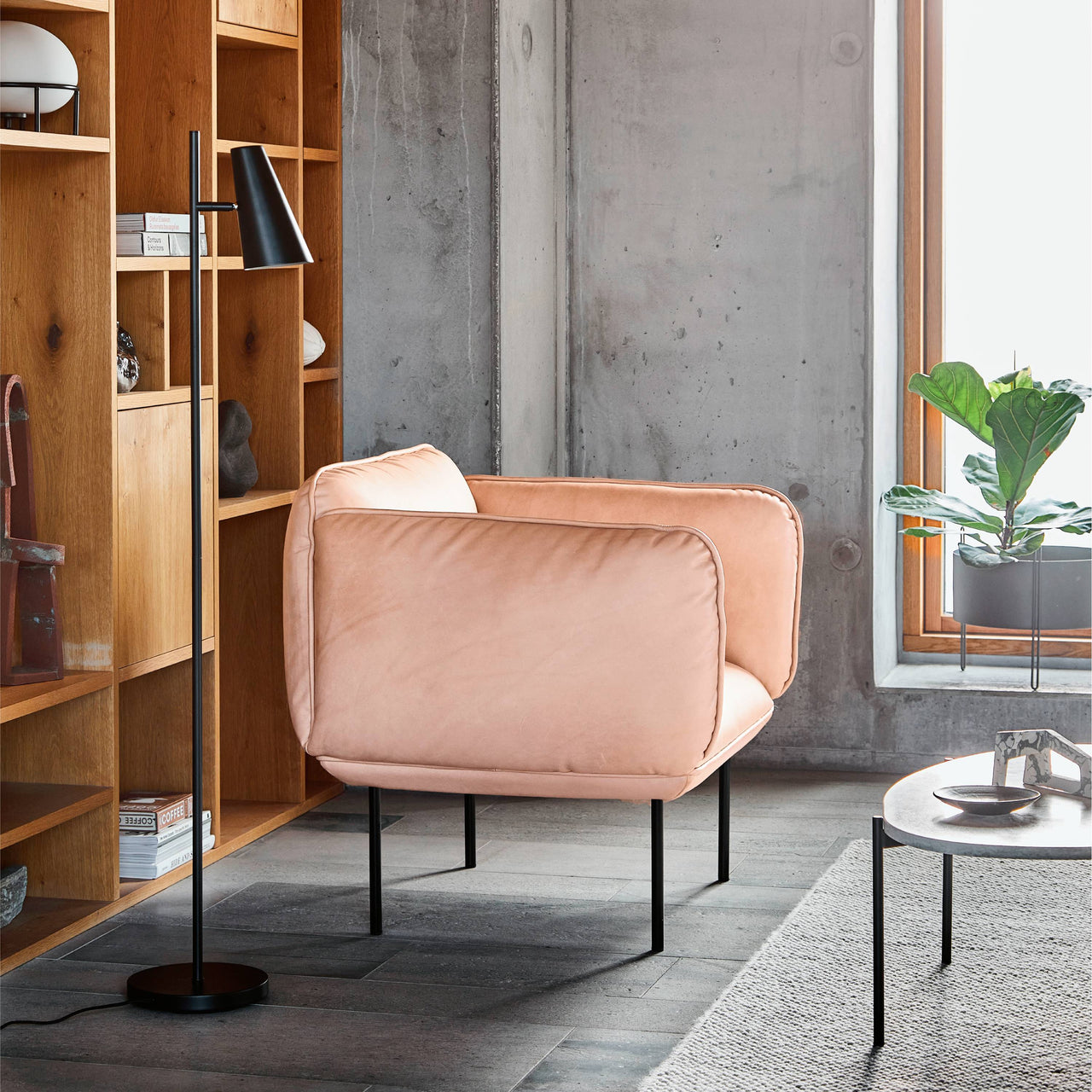 Cono Floor Lamp: Quick Ship