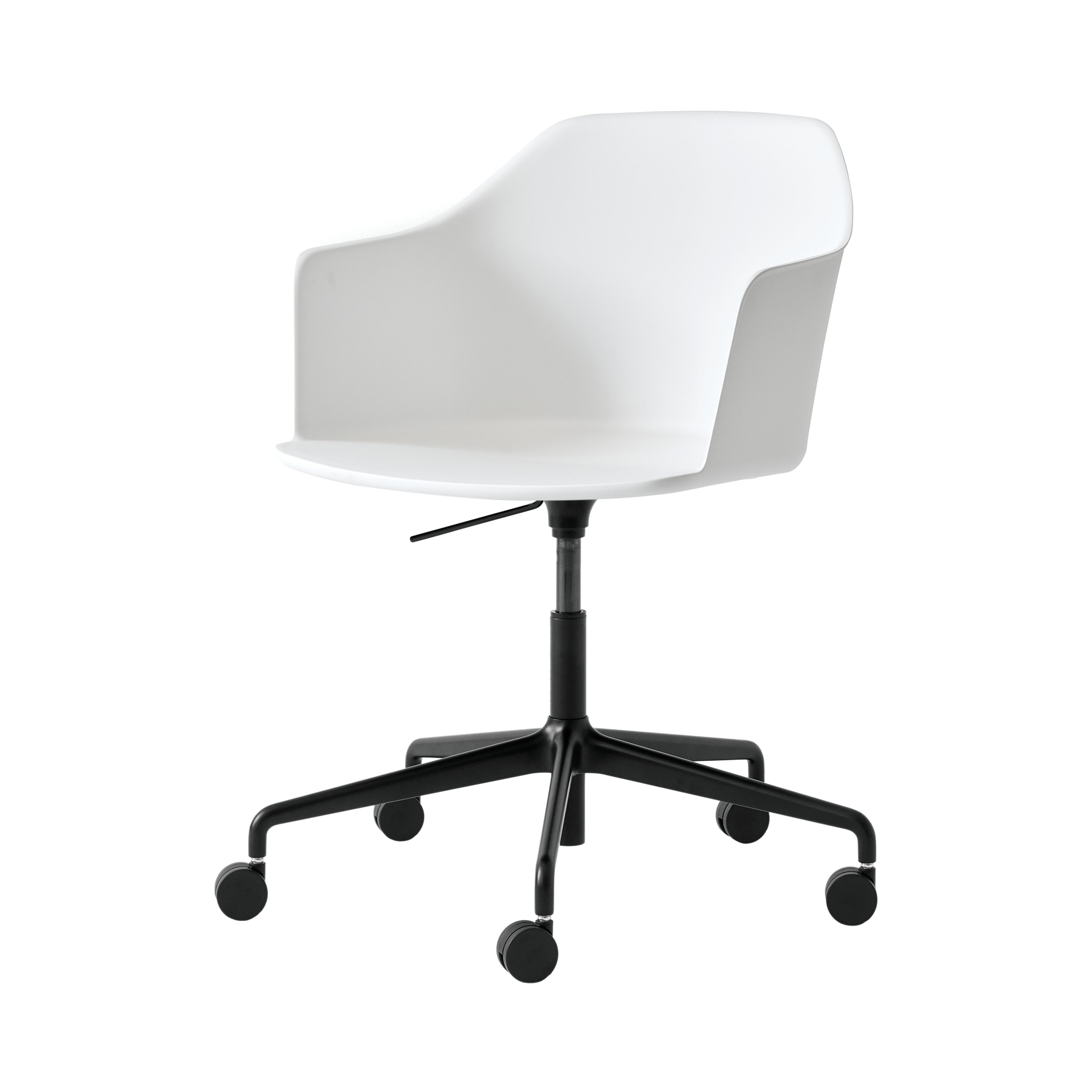 Rely Chair HW53: White + Black