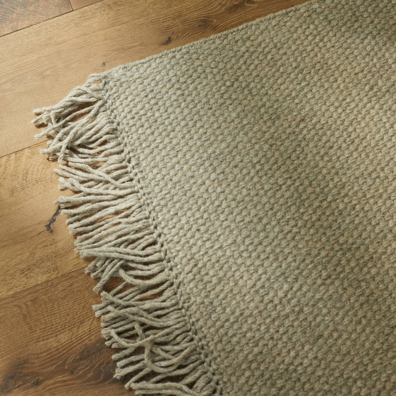 Woollen Basket Weave Rug