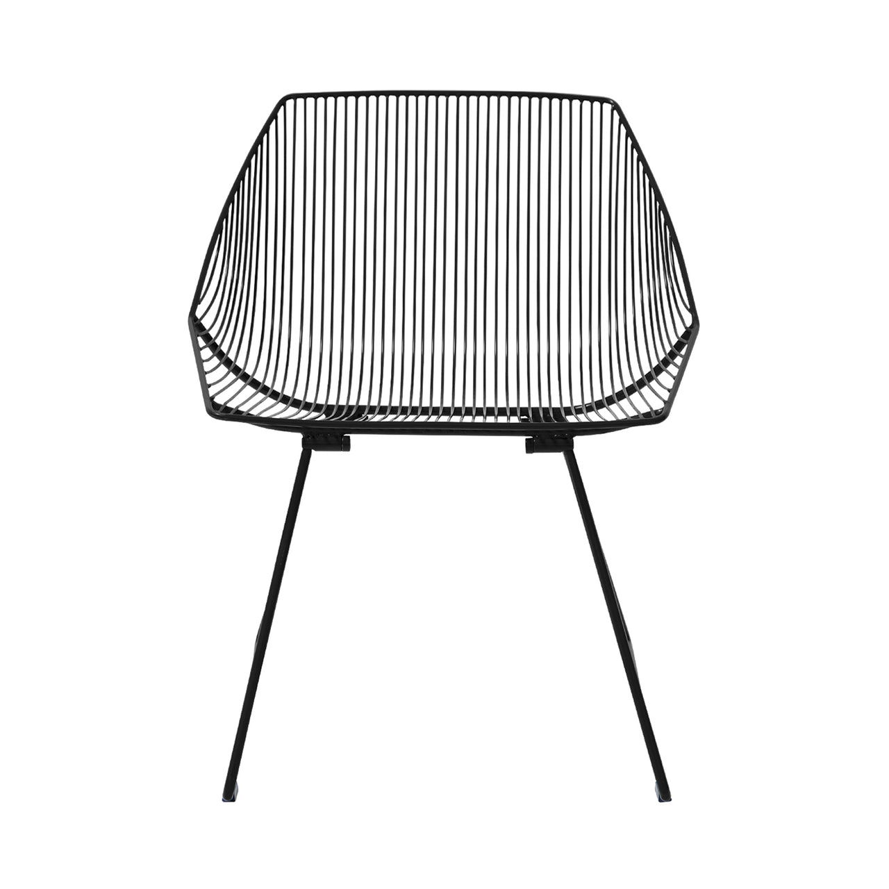 Bunny Lounge Chair: Color + Black + Without Seatpad