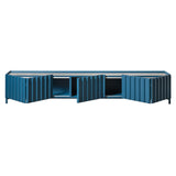 Container Sideboard: Large + Zinc-Coated Metal + Lacquered Bisanzio