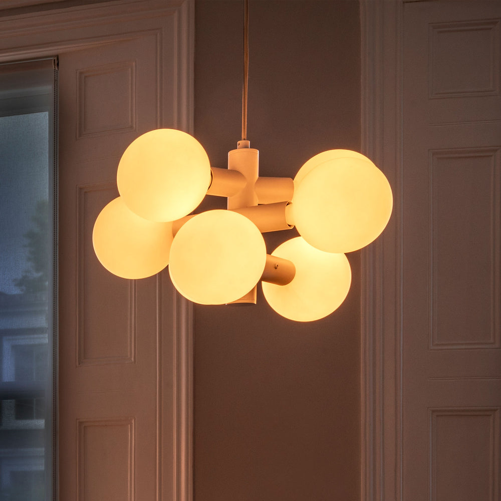 Echo Chandelier with Sphere IV Bulb