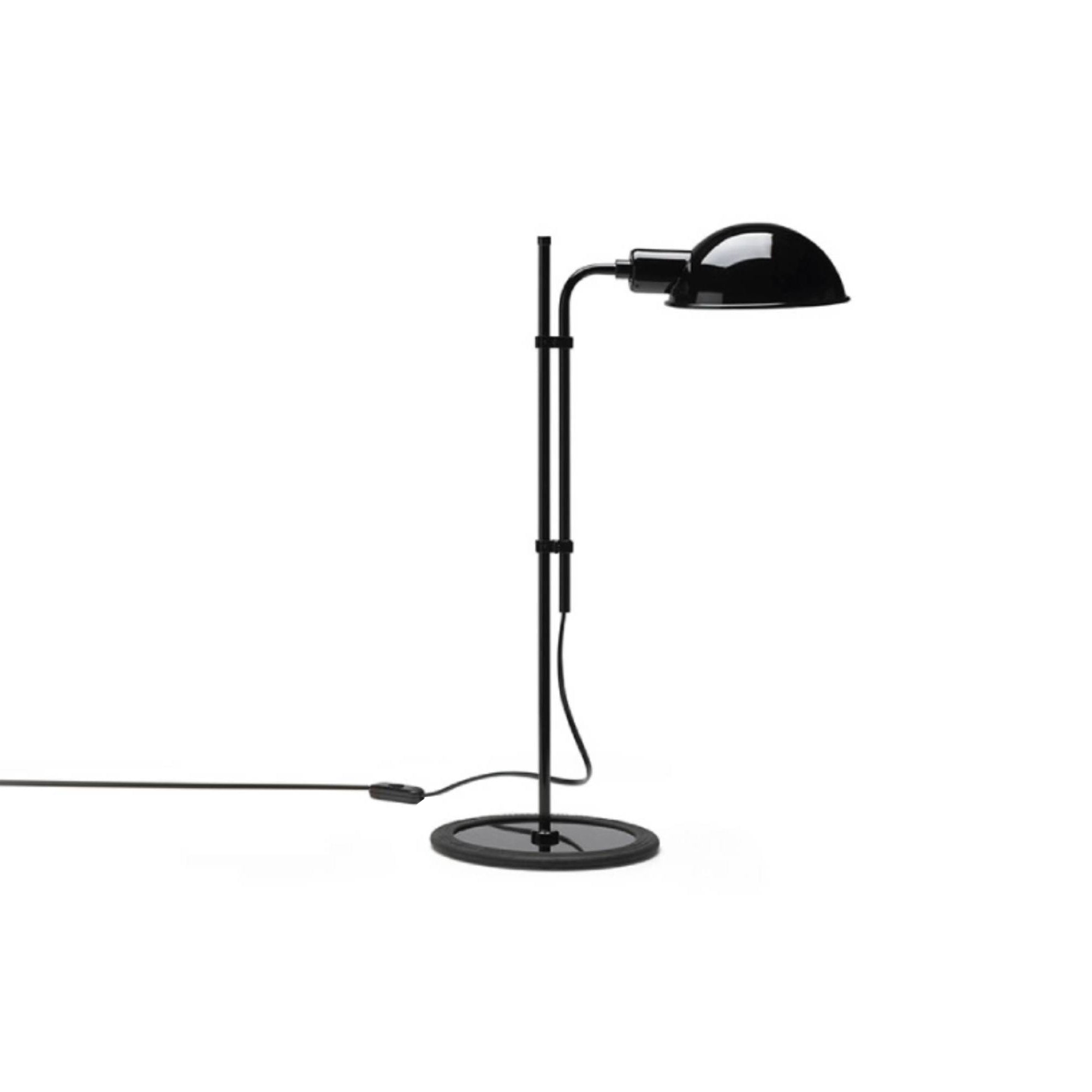 Funiculí S Table Lamp: Black