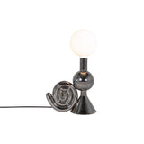 Flaming Stars Table Lamp: King Creole + Silver