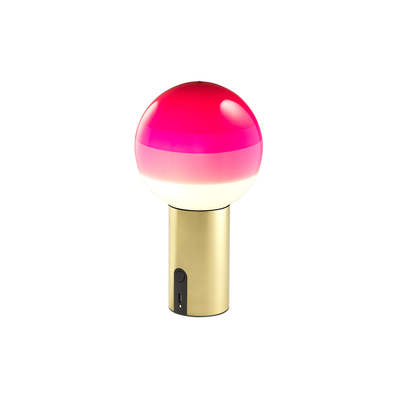 Dipping Table Light: Portable + Pink