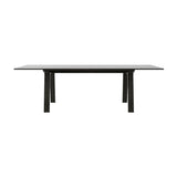 Mitis Table: Medium + Dark Grey Stained Oak + Dark Grey Stained Oak