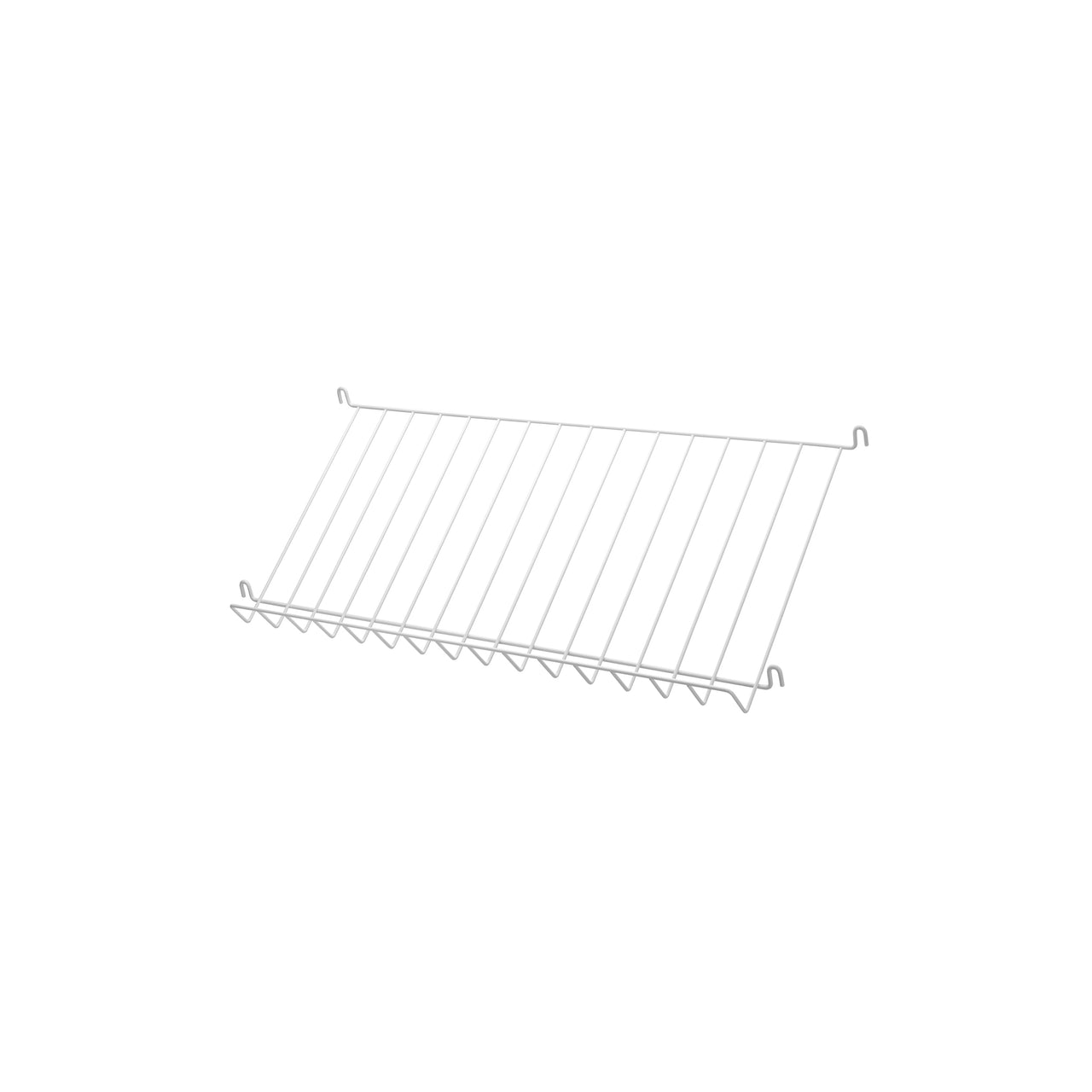 String System: Magazine Shelf Wire + White