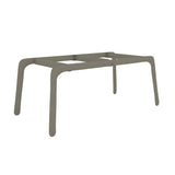 Most Table Base: Moss Grey Carbon Steel