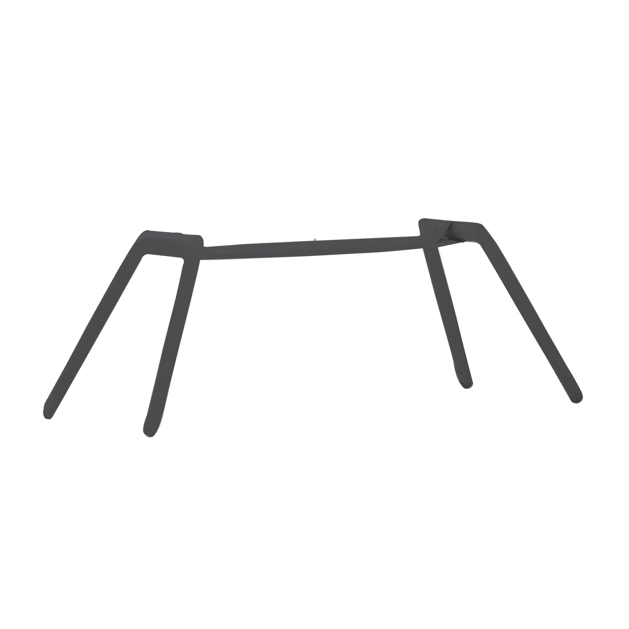 Nogi Table Base: Graphite Grey Carbon Steel