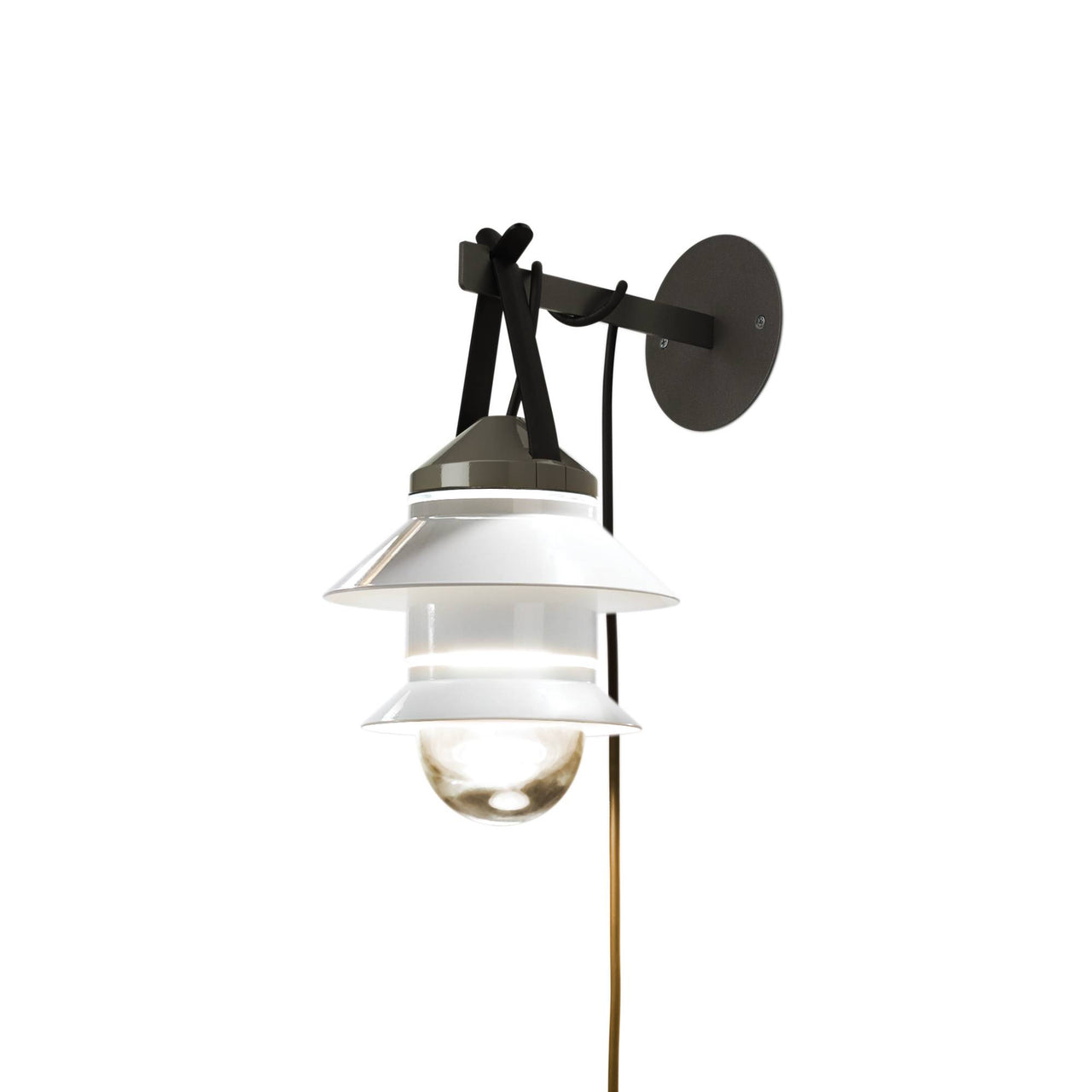 Santorini Wall Lamp: White