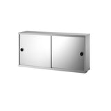 String System: Cabinet with Mirror Doors + Grey