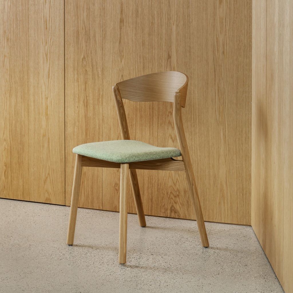 Tube Chair: Seat Upholstered