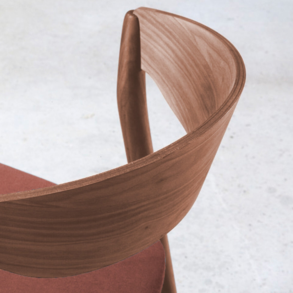 Tube Chair: Seat Upholstered