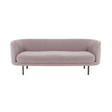 Continuous 2 Seater Sofa: Bench Cushion + Bronze