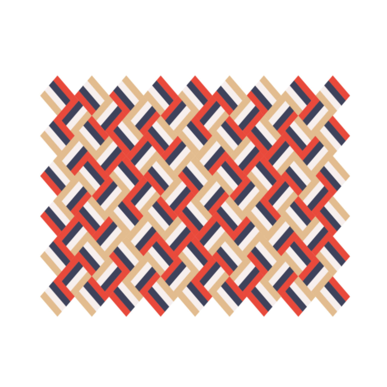 Cross Rug: Small - 66.1