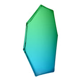 Tafla Polygonal Mirror Collection: Gradient + Mirror C2 + Sapphire + Emerald