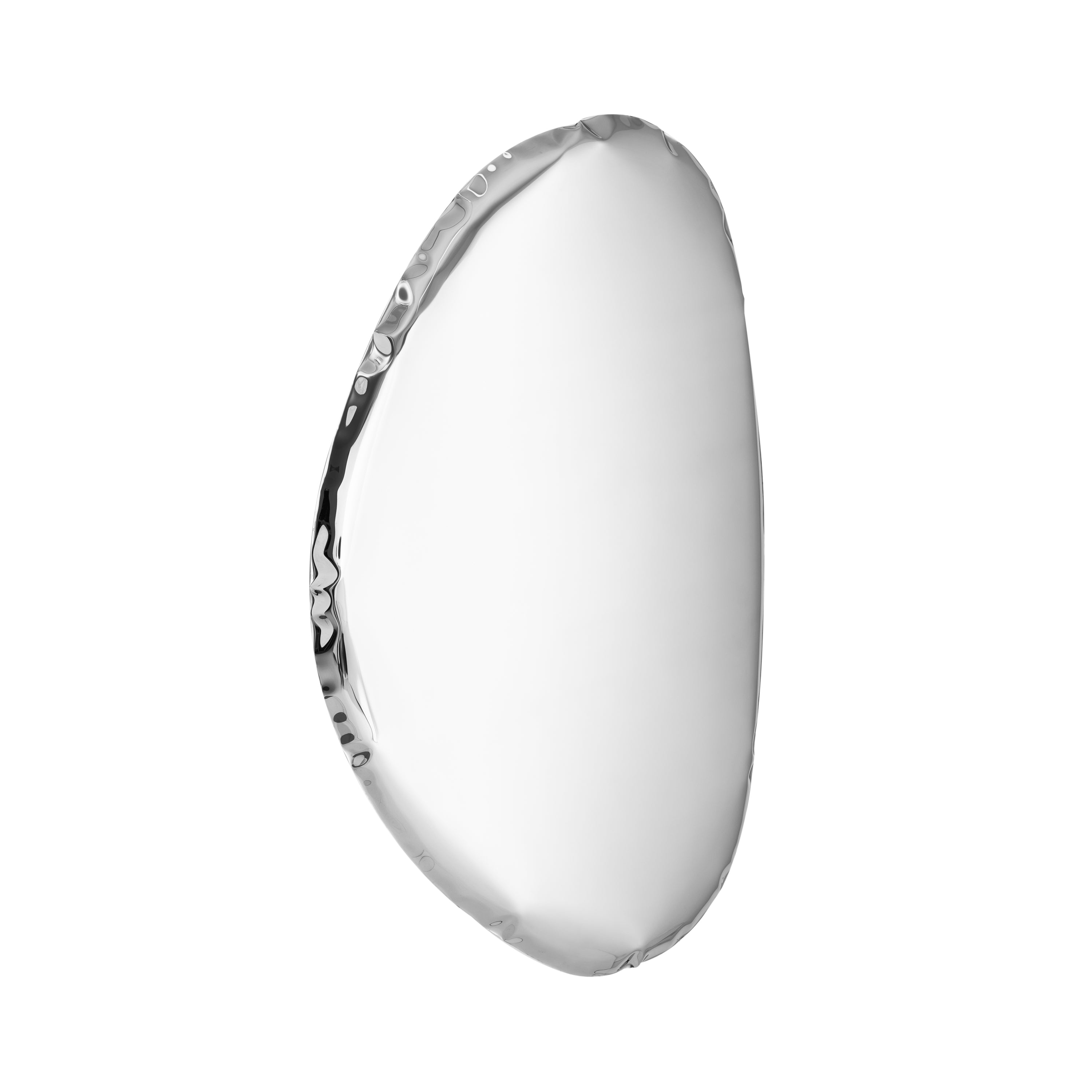 Tafla Elliptic Mirror Collection: Mirror O3 + Inox Polished