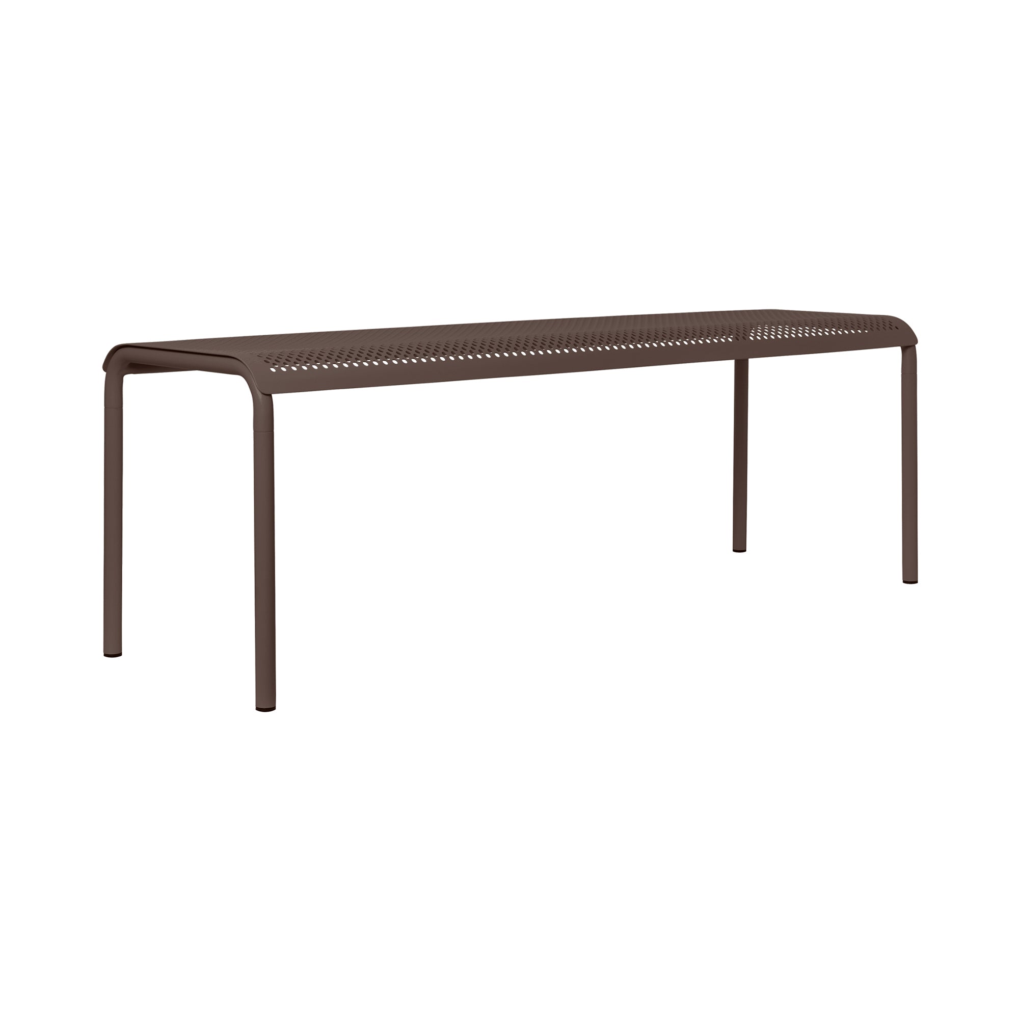Dapple Bench: Dark Chocolate