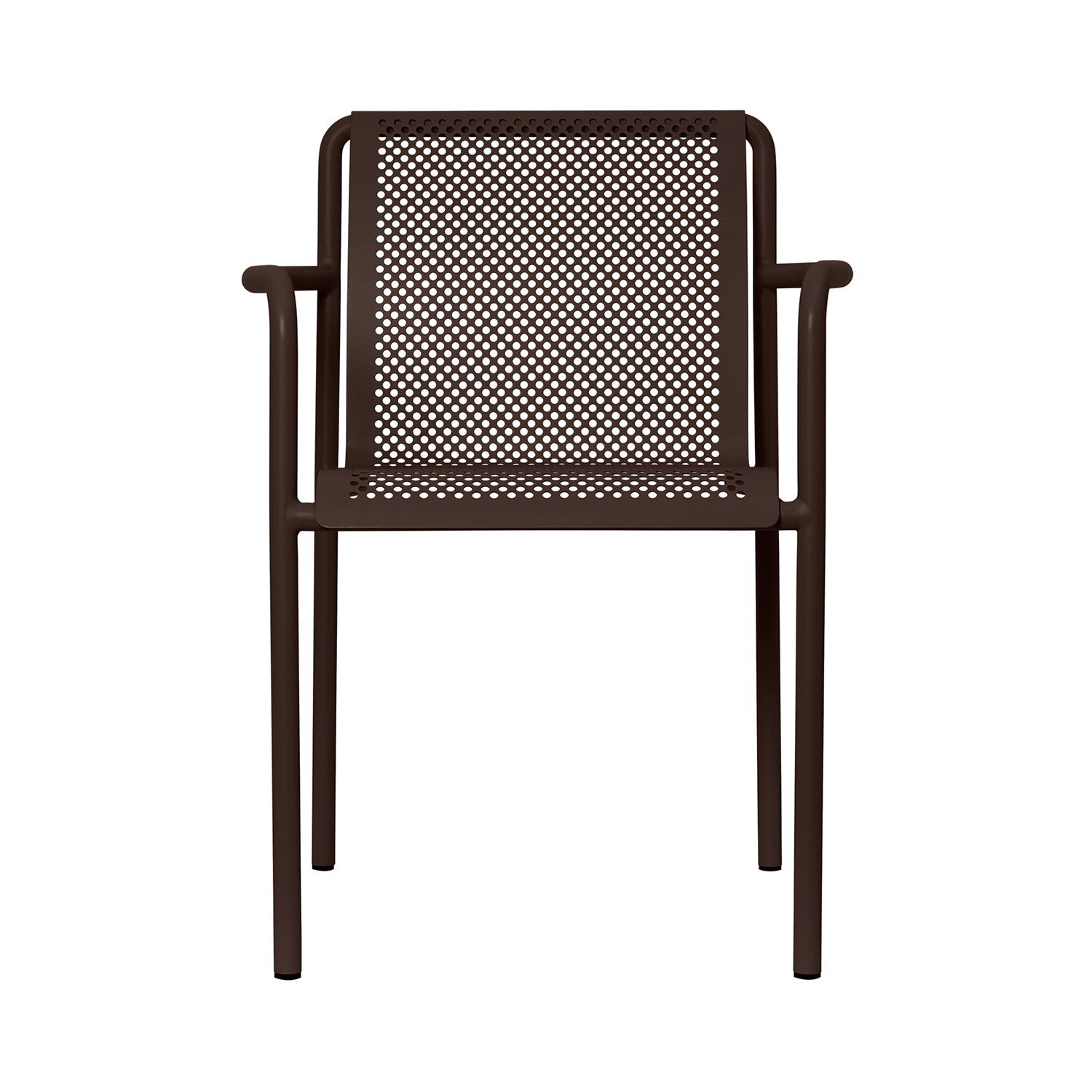 Dapple Chair: With Arms + Dark Chocolate