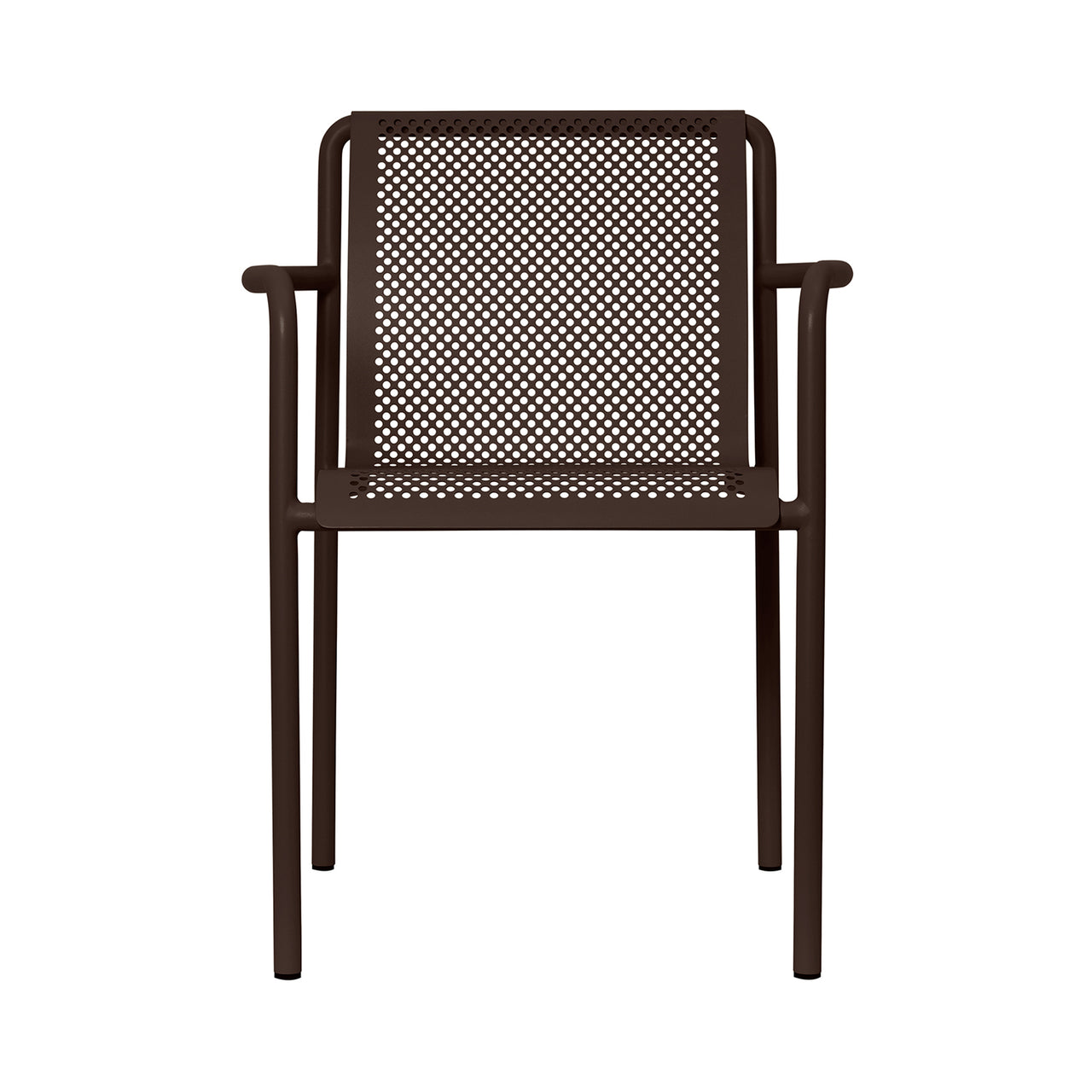 Dapple Chair: With Arms + Dark Chocolate