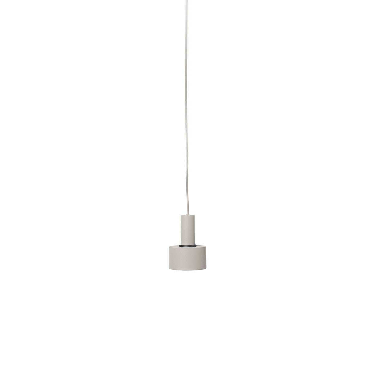 Collect Lighting: Light Grey + Low + Disc + Black Brass